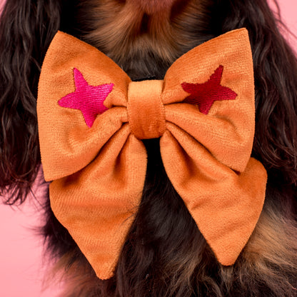 You're A Star: Velvet Sailor Bow
