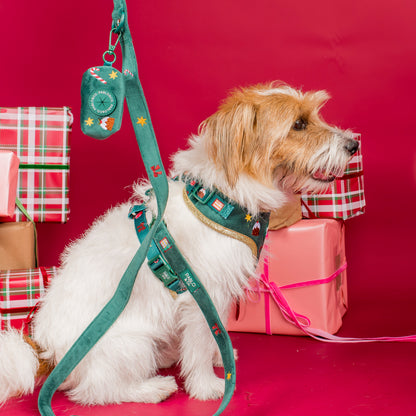 Tis' the Season: Velvet Poop Bag Holder