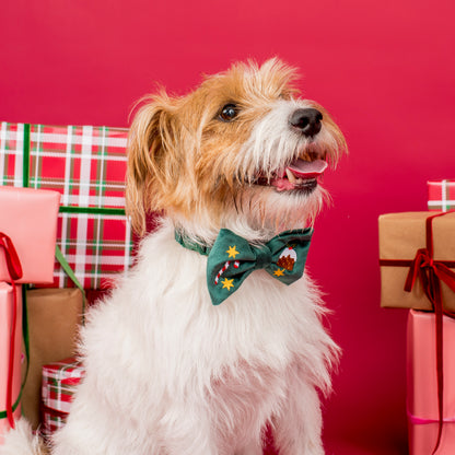Tis' the Season: Velvet Bow Tie