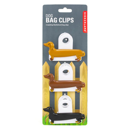 Sausage Dog Bag Clips