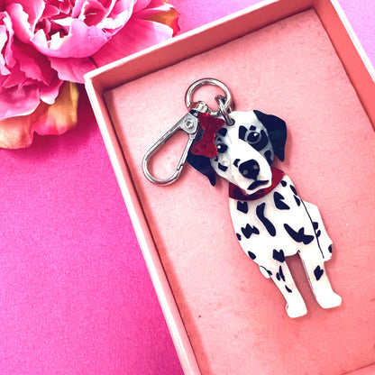 Dalmatian Bag Tag / Keyring