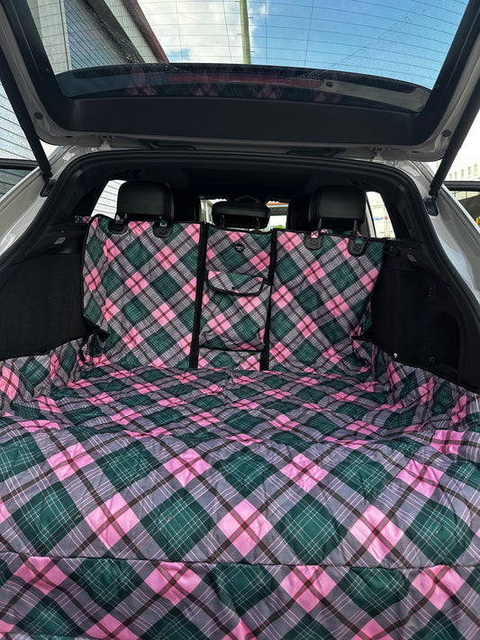 Patch's Plaid: Deluxe Car Boot Cover