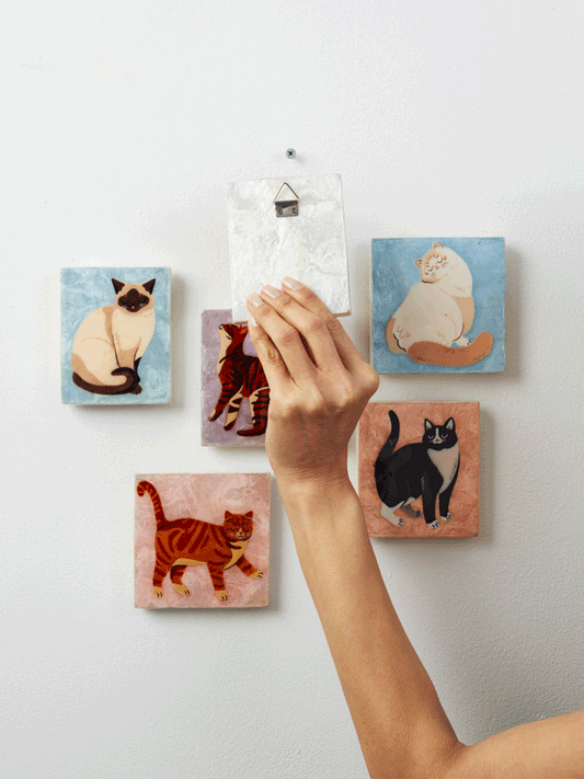 Cat Breed Wall Tile
