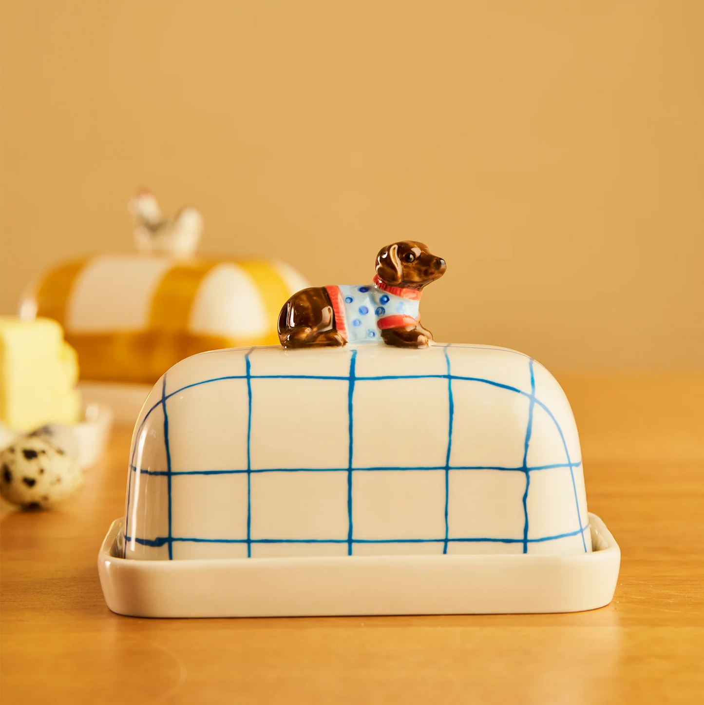 Robert Gordon Dachshund Butter Dish
