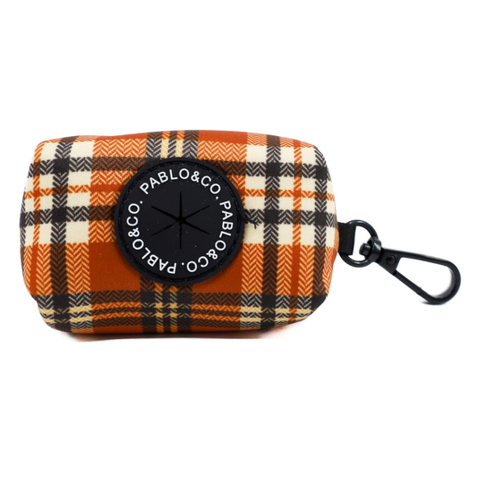 Vintage Plaid - Poop Bag Holder