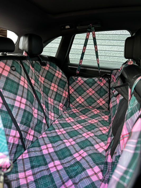 Patch's Plaid: Deluxe Hammock Car Seat Cover