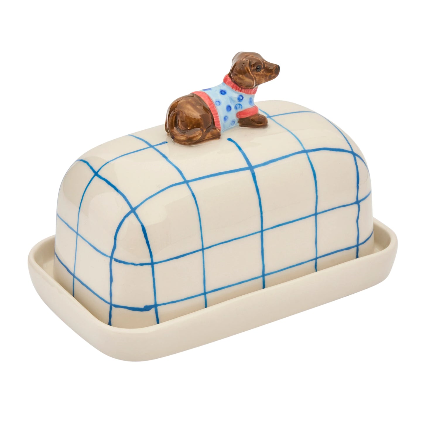 Robert Gordon Dachshund Butter Dish