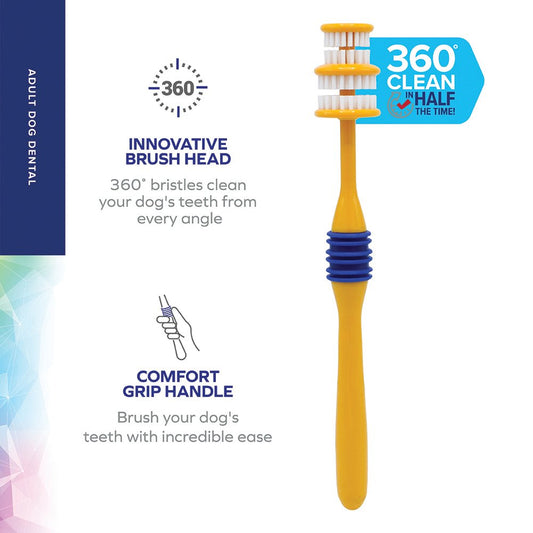 Arm & Hammer: 360 Degree Dog Toothbrush