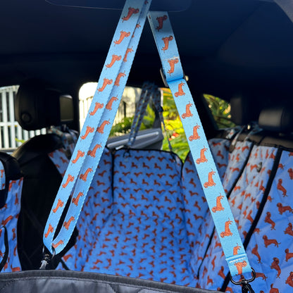 Dachshund: Deluxe Hammock Car Seat Cover