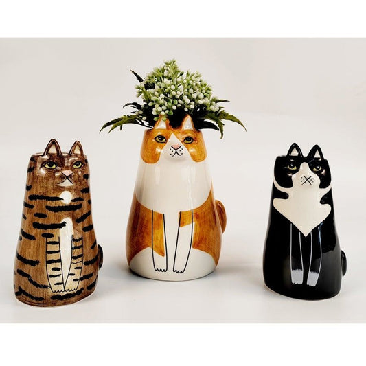 Cat Vase