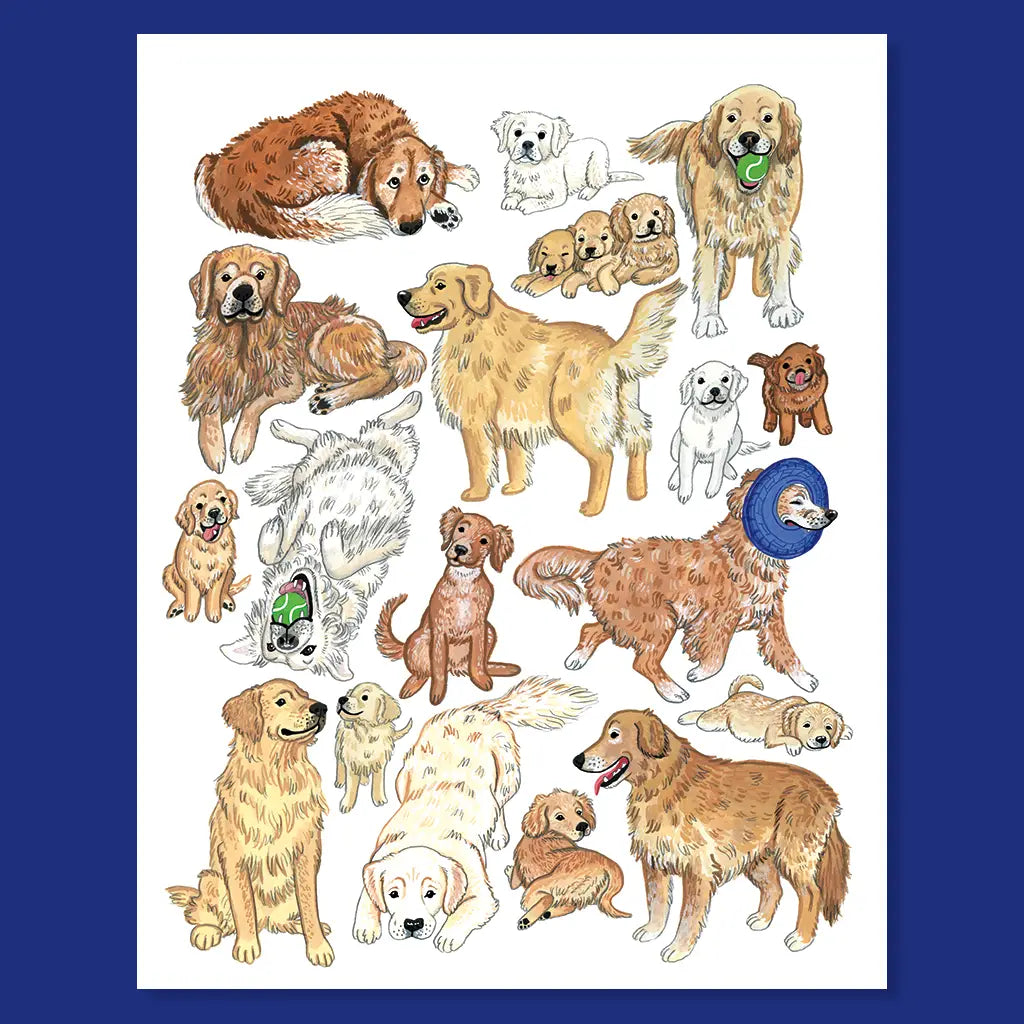 Dog Breeds Art Prints