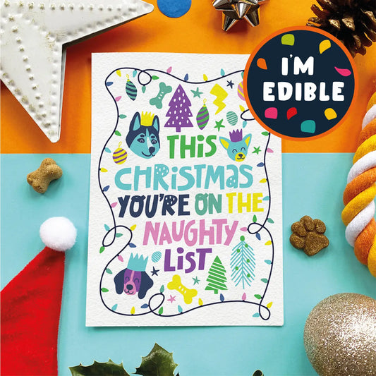 Christmas Edible Cards For Dogs