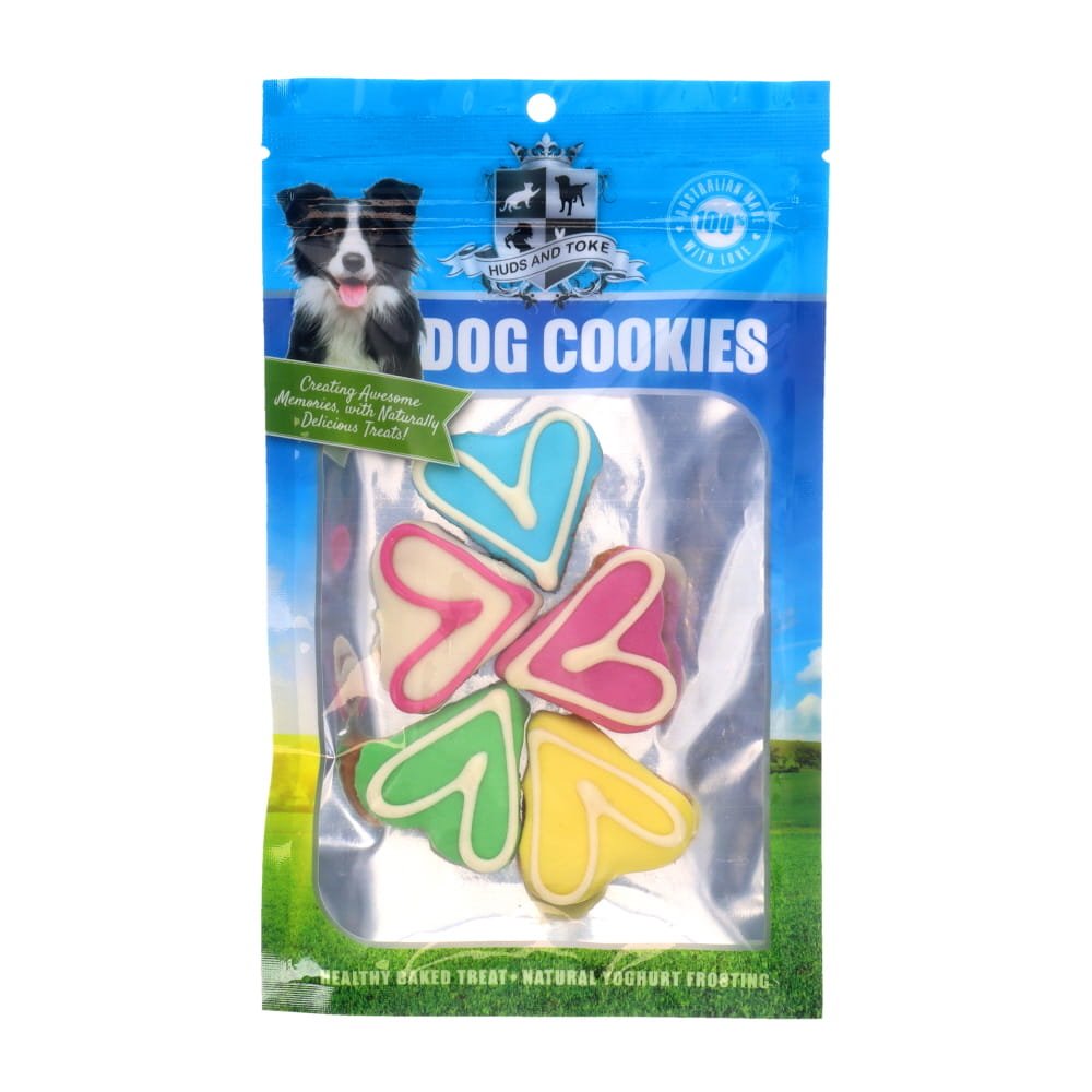 Huds & Toke: Love Heart Cookies 5 Pack