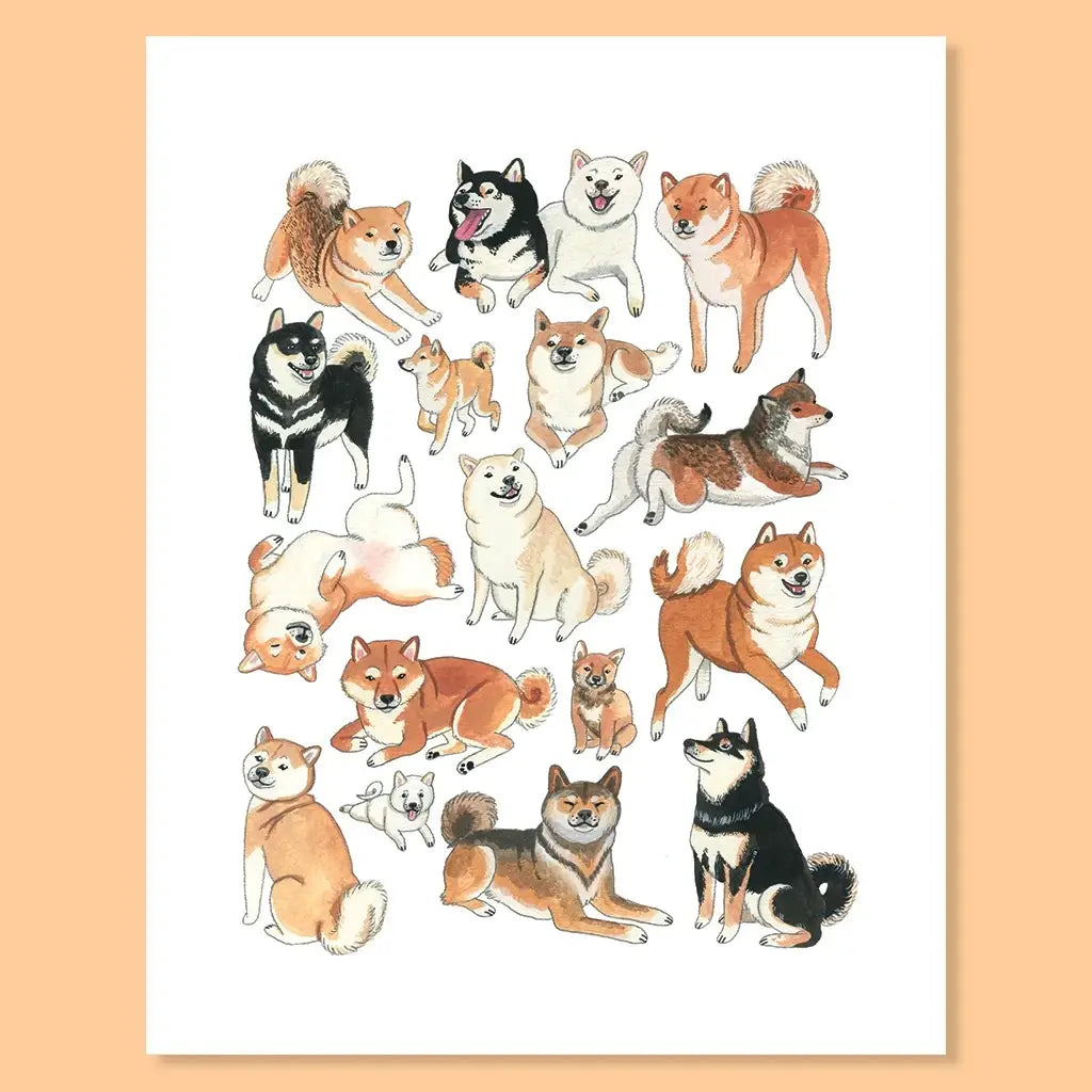 Dog Breeds Art Prints