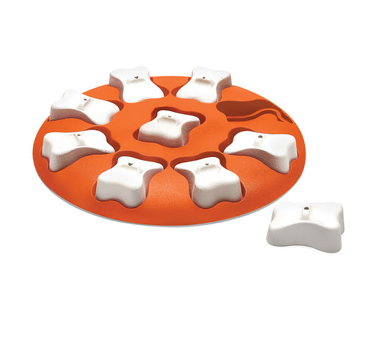 Nina Ottosson Interactive Treat Hiding Dog: The Smart Orange