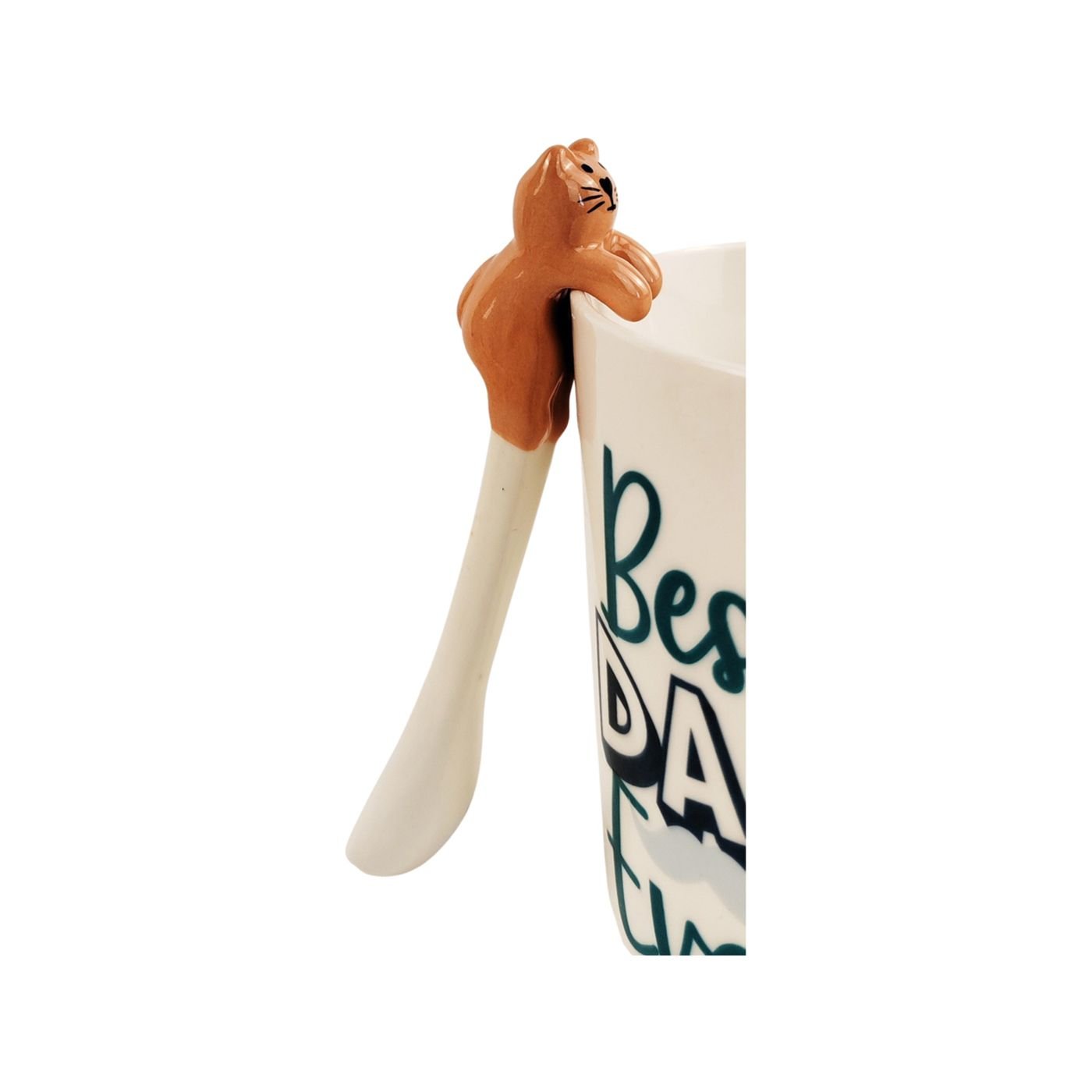 Ceramic Cat Spoon