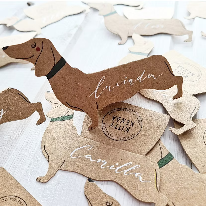 Dachshund: Place Cards