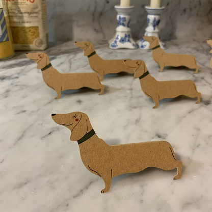 Dachshund: Place Cards