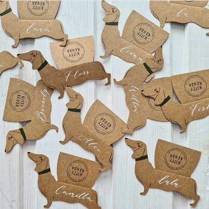 Dachshund: Place Cards