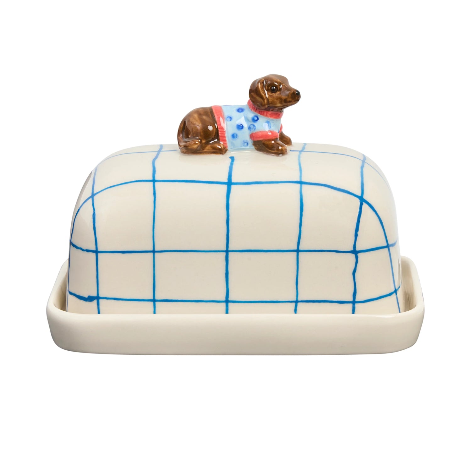 Robert Gordon Dachshund Butter Dish