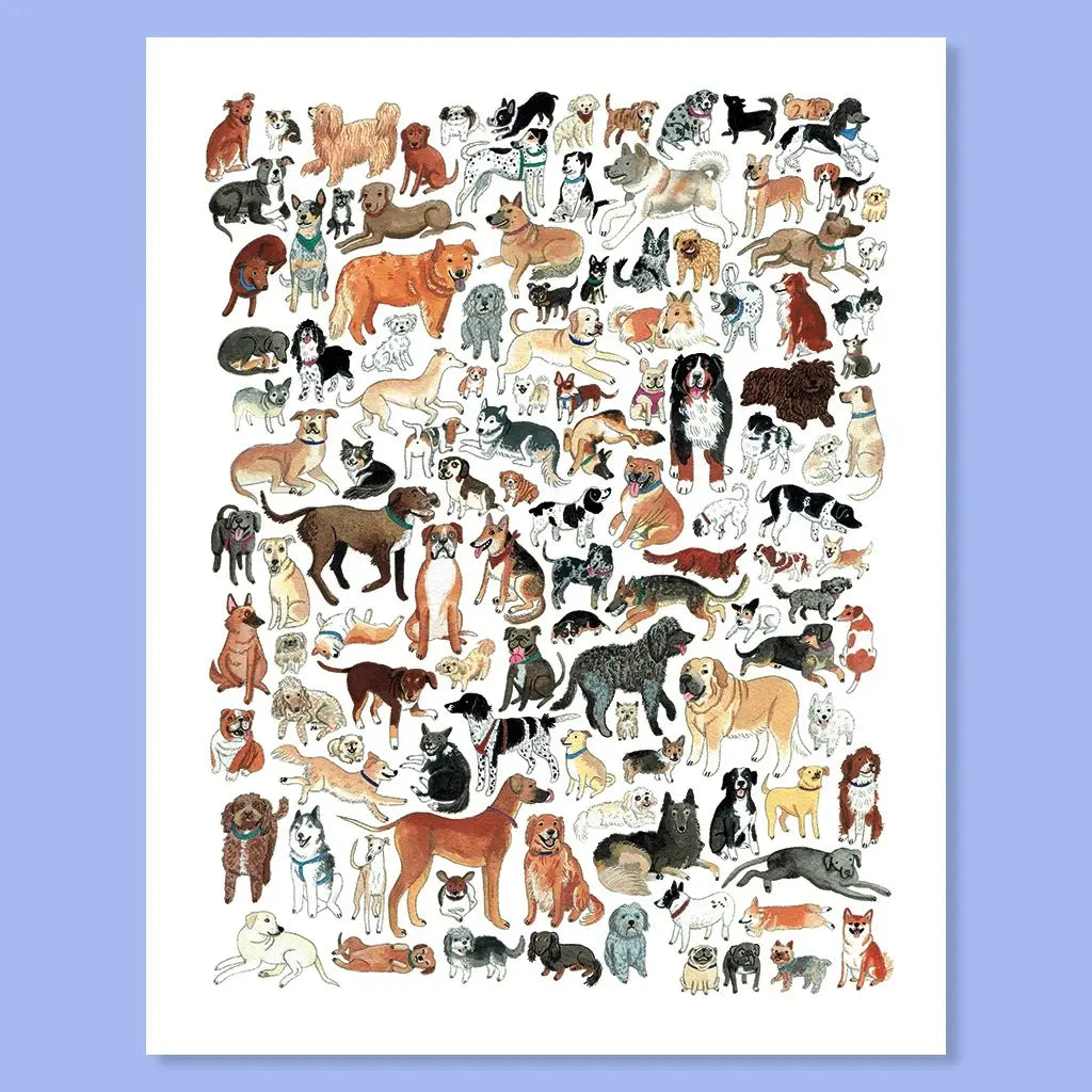 Dog Breeds Art Prints