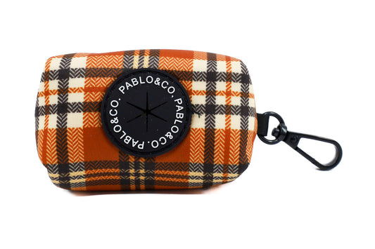 Vintage Plaid - Poop Bag Holder