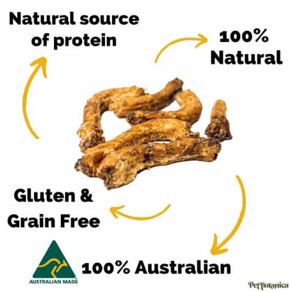 Pet Botanica: Crunchy Chook Necks Dog Treats
