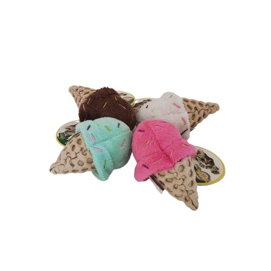 Ice Cream Cone Cat Toy