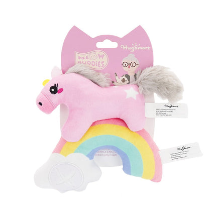 Meow Buddies: Unicorn & Rainbow Cat Toy