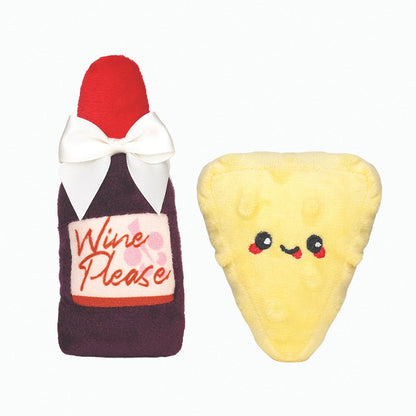 Meow Buddies: Cheese & Wine Cat Toy