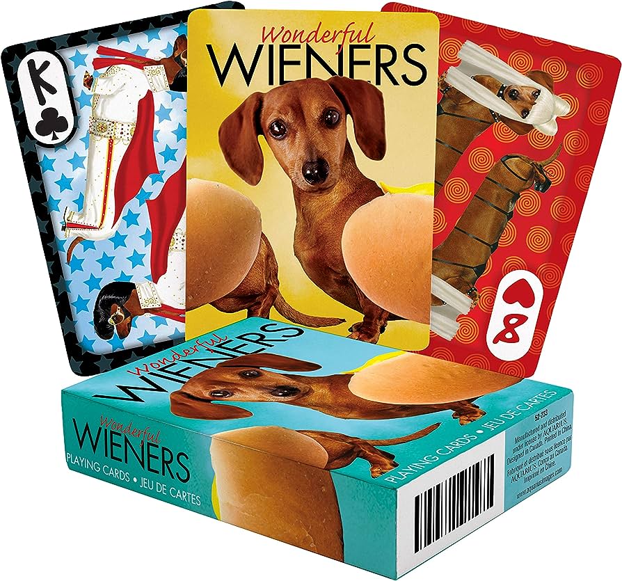 Wonderful Wieners Playing Cards