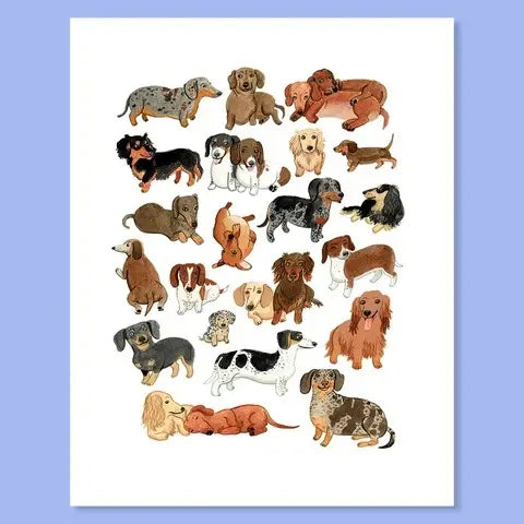 Dog Breeds Art Prints