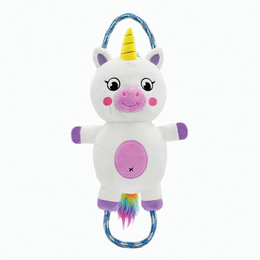 Unicorn Rope Funz Dog Toy