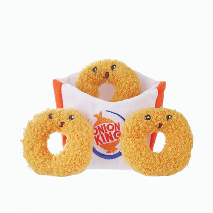 Onion Ring Dog Burrow Toy