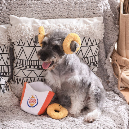 Onion Ring Dog Burrow Toy