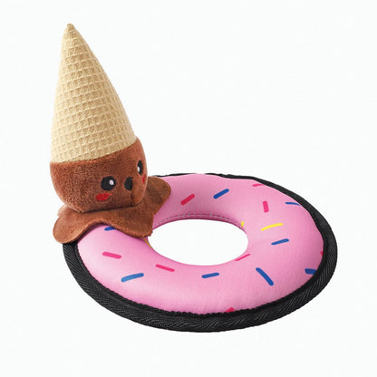 Floatie Ice Cream Summer Dog Toy