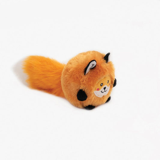 Zippy Paws: Bushy Throw Fox Toy