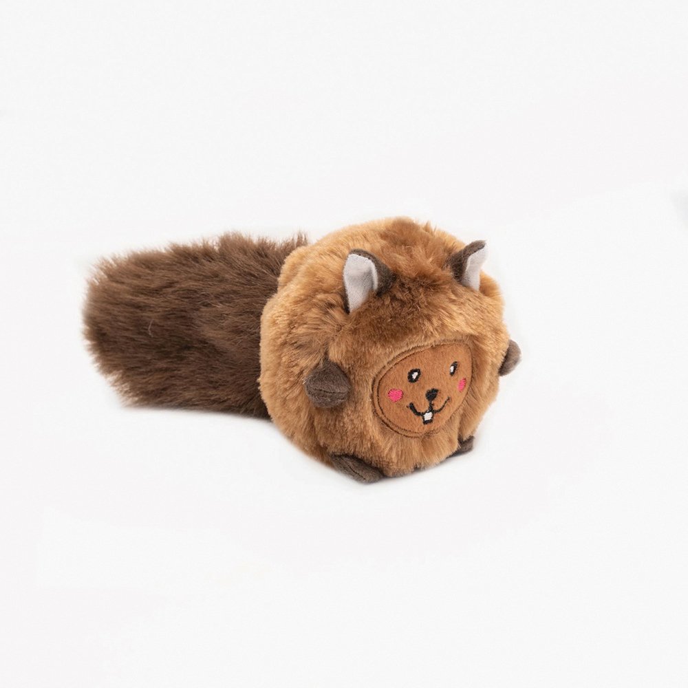 Zippy Paws: Bushy Throw Squirrel Toy