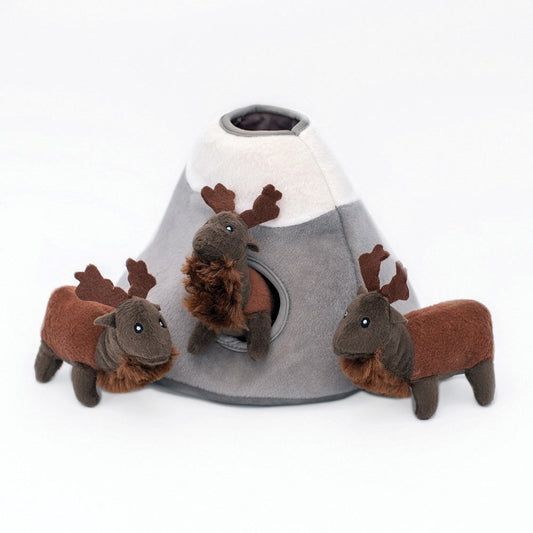 Zippy Paws: Elk Mountain Burrow Toy