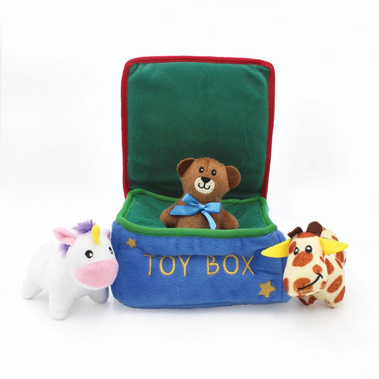 Zippy Paws: Toy Box Burrow Toy