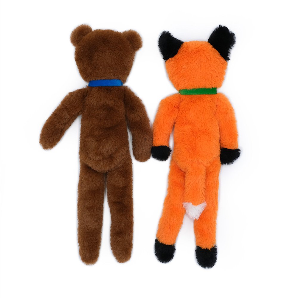 Zippy Paws: Fluffy Peltz - Bear & Fox