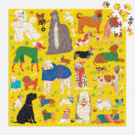 Galison - Fashionable Dogs Puzzle 500 Piece
