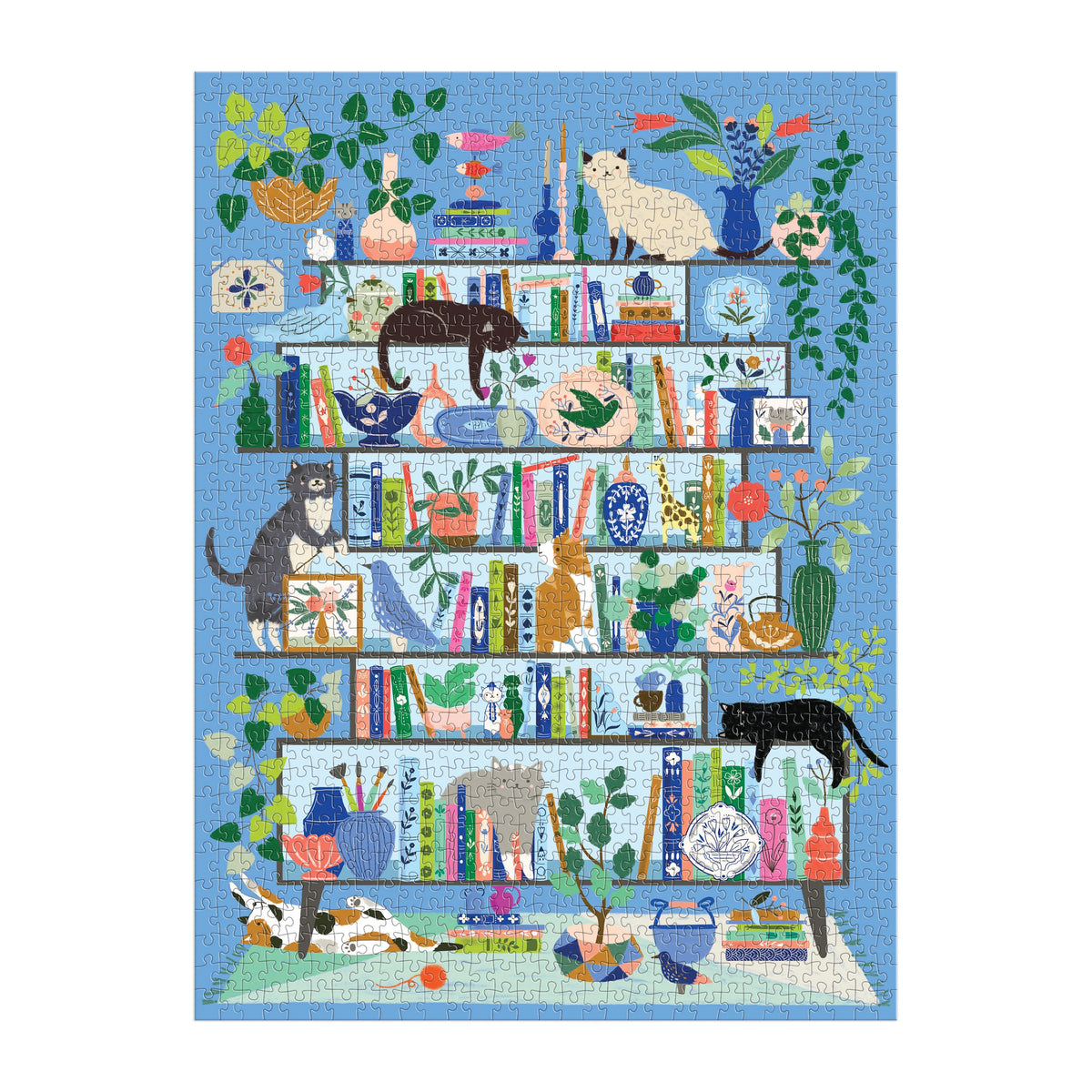 GALISON PURRFECT NOOK PUZZLE-1000PC