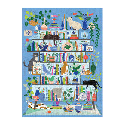 GALISON PURRFECT NOOK PUZZLE-1000PC