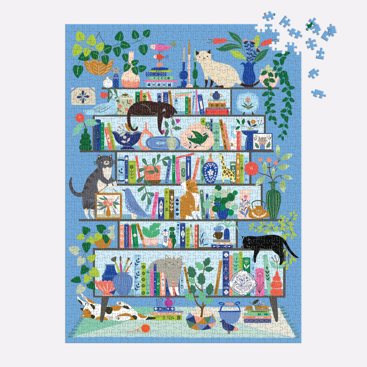 GALISON PURRFECT NOOK PUZZLE-1000PC