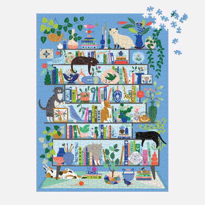 GALISON PURRFECT NOOK PUZZLE-1000PC