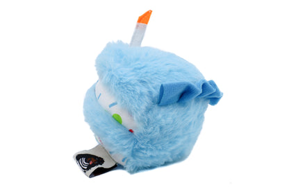 Birthday Cake Squeaky Toy - Blue