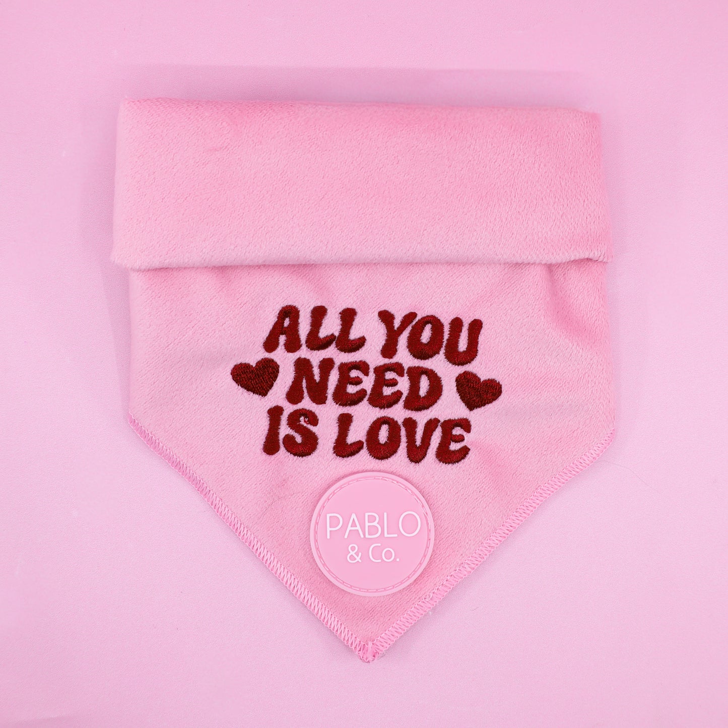 All You Need Is Love: Dog Bandana