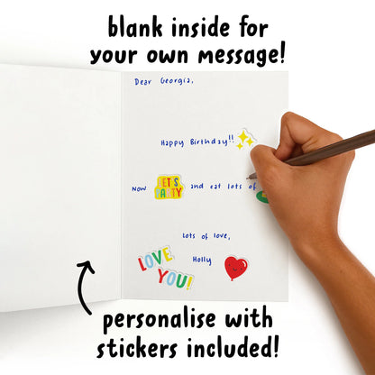 Taking Time Out Of My Busy Schedule: Birthday Card