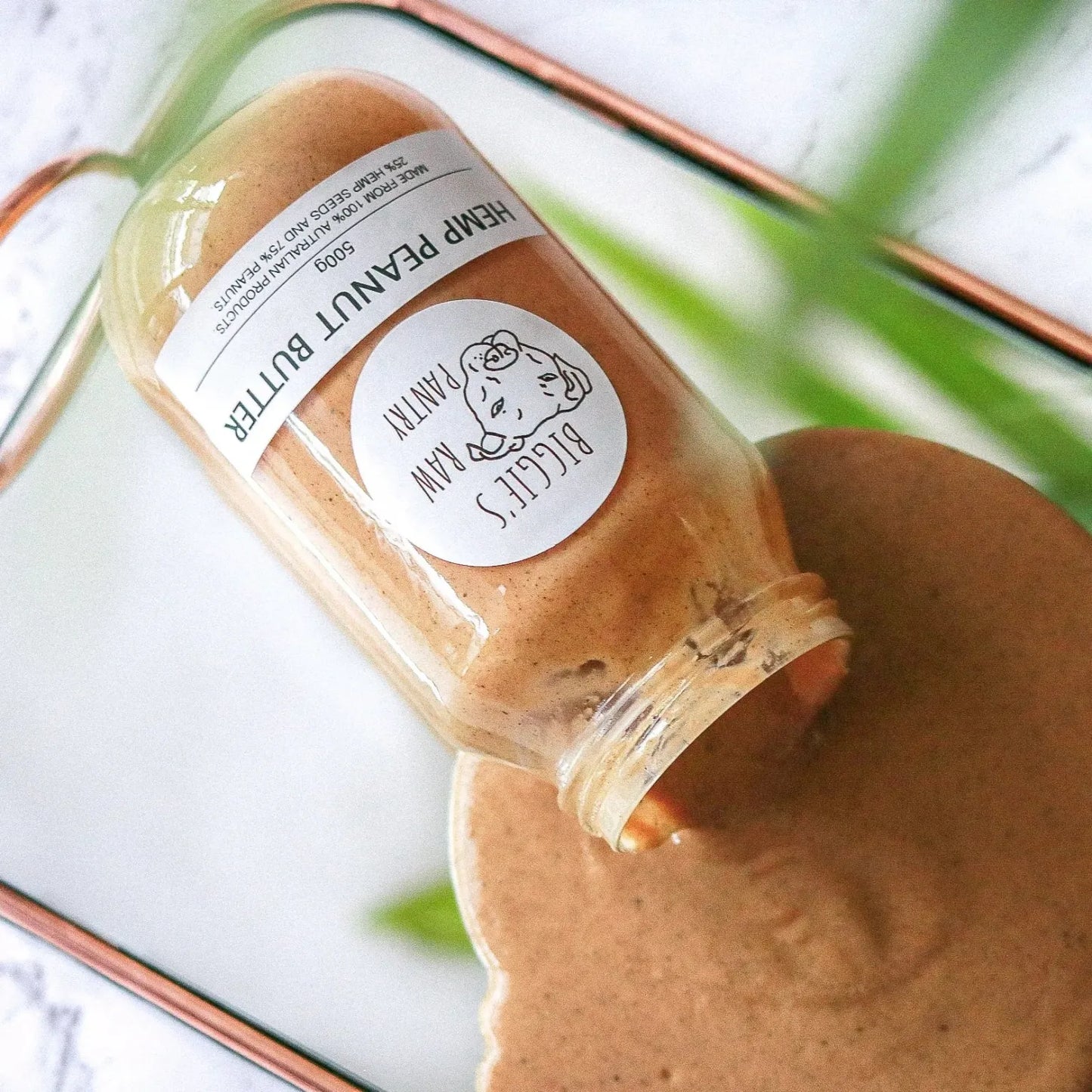 Hemp Peanut butter: Biggie's Raw Pantry